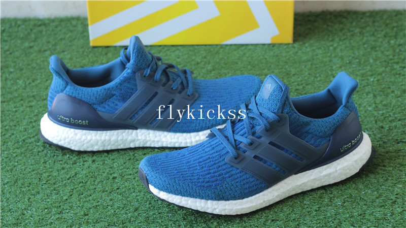 Real Boost Adidas Ultra Boost 3.0 Blue BA8844